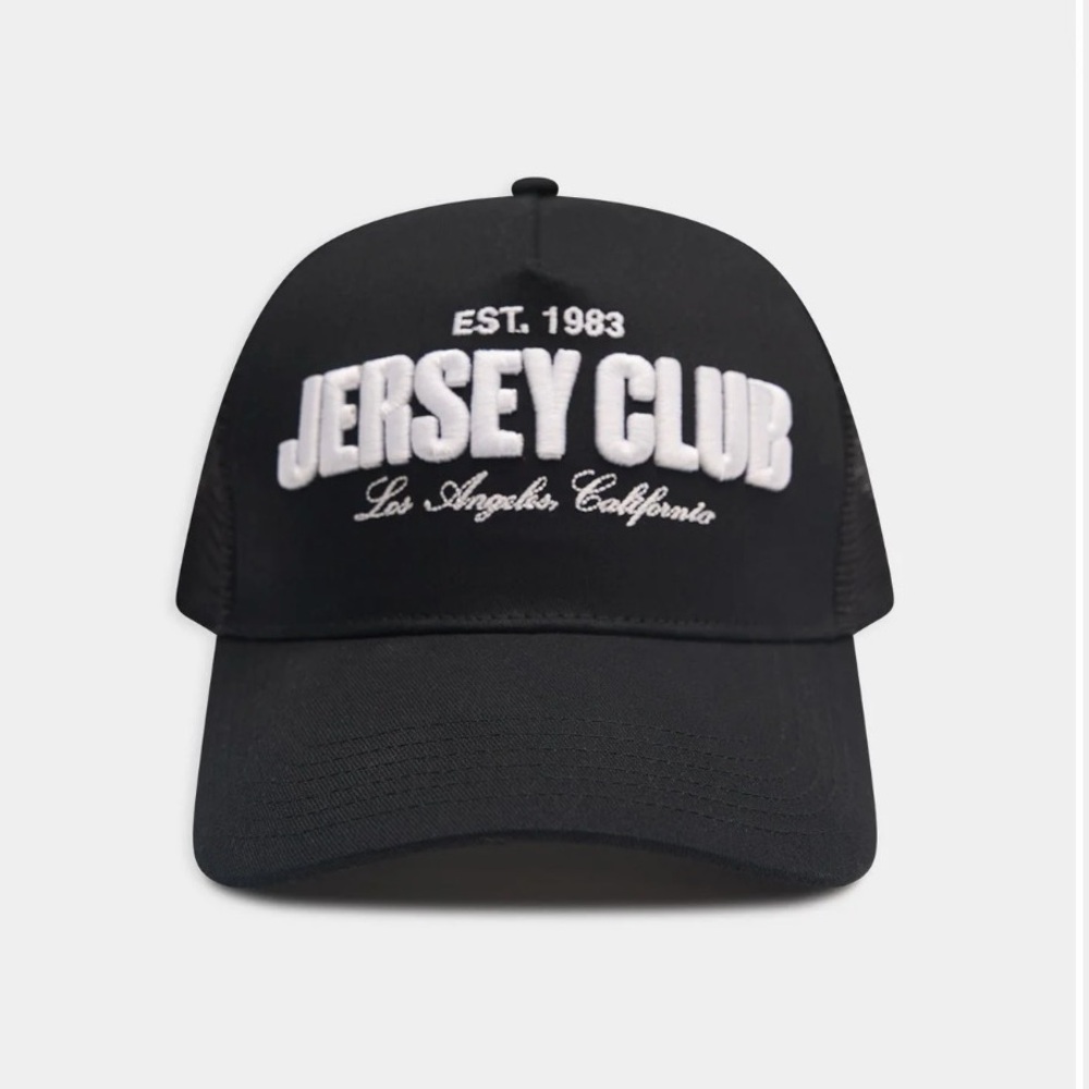 Black Spirit Jersey Trucker Hat NWT